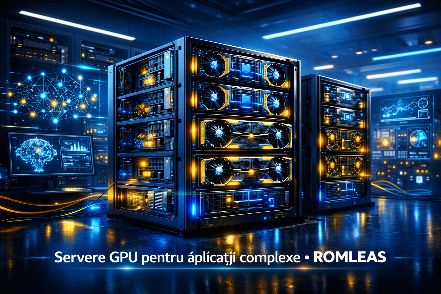 server AI pentru aplicații complexe