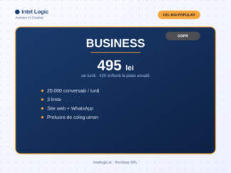 Chatbot AI Business — Asistent Multicanal